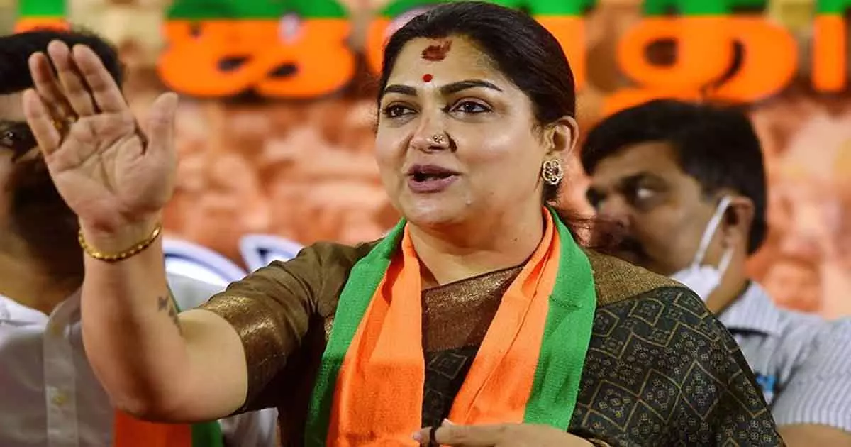 As BJP Leader Khushbu Sundar Old Tweet On PM Goes Viral Her Defence As BJP Leader Khushbu Sundar Old Tweet On PM Goes Viral Her Defence