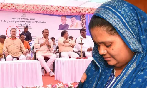 On Stage At Gujarat Government Event, BJP MP, MLA And Bilkis Banos Rapist