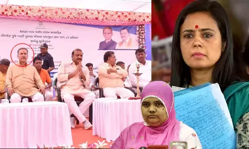 ‘Monsters’, Mahua Moitra after BJP leaders seen on stage with Bilkis Banos rapist ‘Monsters’, Mahua Moitra after BJP leaders seen on stage with Bilkis Banos rapist
