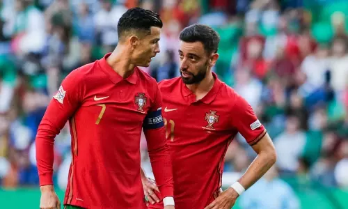 റൊണാൾ‍‍ഡോയുടെ അവകാശവാദം തള്ളി ബ്രൂണോ ഫെർണാണ്ടസ്