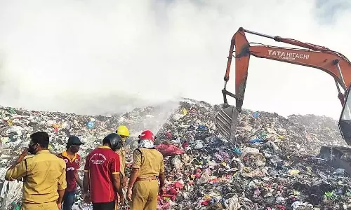 ബ്രഹ്മപുരത്ത് മുഴുവൻ സമയവും സെക്യൂരിറ്റിയെ നിയോഗിക്കാൻ തീരുമാനം