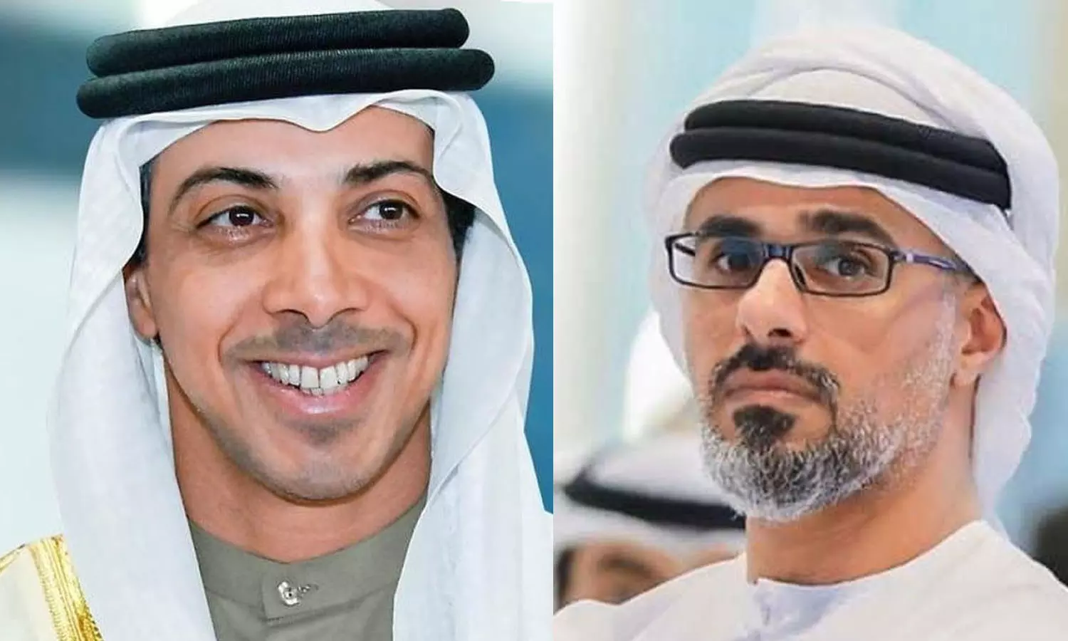 Sheikh Mansoor, UAE Vice President, Sheikh Khalid, Crown Prince,  Abu Dhabi