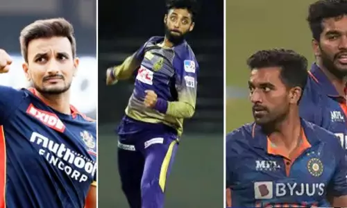 Harshan Patel, Varun Chakraborty, Deepak Chahar, Venkatesh Iyer
