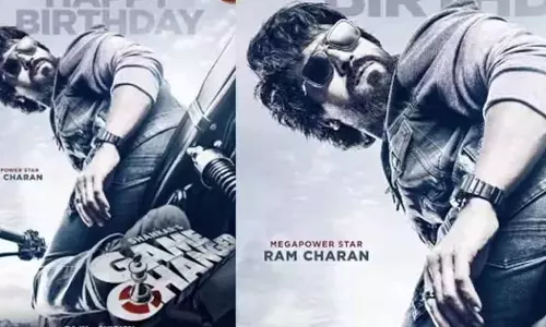 shankar ram charan movie game changer first look