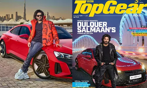 Dulquer Salmaan featured on the cover of ‘Top Gear India