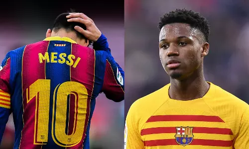 അസംതൃപ്തനായി അൻസു ഫാതി, ബാഴ്സയിലേക്ക് മെസ്സിയുടെ തിരിച്ചു വരവിന് കളമൊരുങ്ങുന്നു