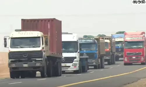 റിയാദ്, ജിദ്ദ നഗരങ്ങളിൽ ട്രക്കുകൾ പ്രവേശിക്കുന്നതിന് പ്രത്യേക സംവിധാനം