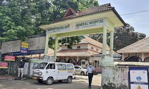 Water scarcity at Trivandrum General Hospital