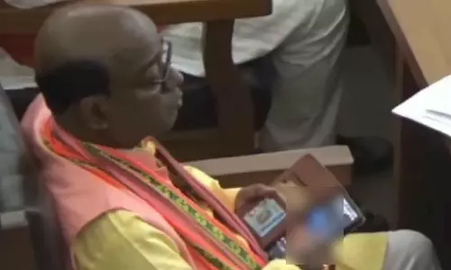 Tripura BJP MLA watches porn during assembly session