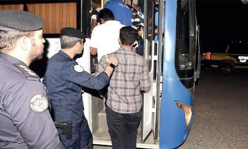 Expatriates were deported from Kuwait