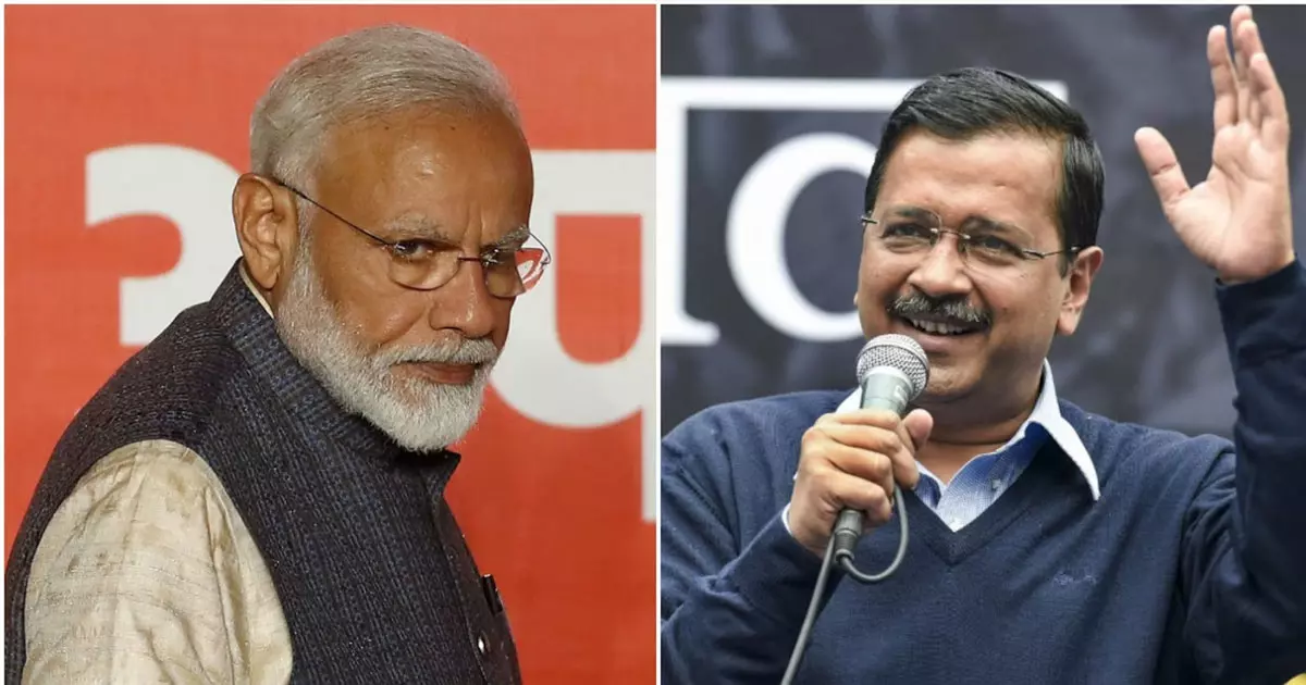 MODI, KEJRIVAL