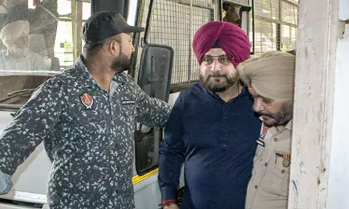 Former Punjab PCC president and former cricketer Navjot Singh Sidhu, who was convicted in the case of a mans death during a parking dispute, will be released from jail tomorrow.