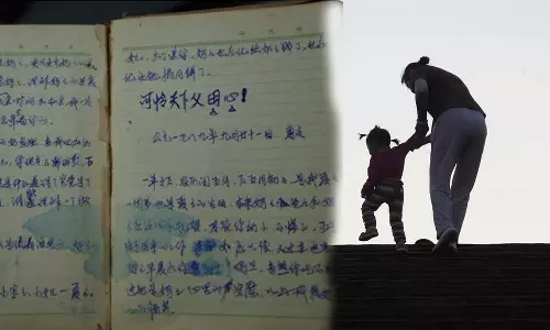 ഒരമ്മയുടെ കണ്ണീര്‍ വീണ ഡയറിത്താളുകള്‍; ചൈനയിലെ  ഒറ്റകുട്ടി നയത്തിന്റെ ഹൃദയഭേദകമായ കഥ പങ്കുവെച്ച് യുവതി