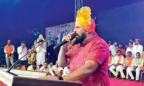 അഖണ്ഡ ഹിന്ദു രാഷ്ട്രം പ്രഖ്യാപിക്കണം; രാമ നവമി ദിനത്തിൽ തെലങ്കാന എം.എൽ.എ രാജാ സിംഗ് അഖണ്ഡ ഹിന്ദു രാഷ്ട്രം പ്രഖ്യാപിക്കണം; രാമ നവമി ദിനത്തിൽ തെലങ്കാന എം.എൽ.എ രാജാ സിംഗ്