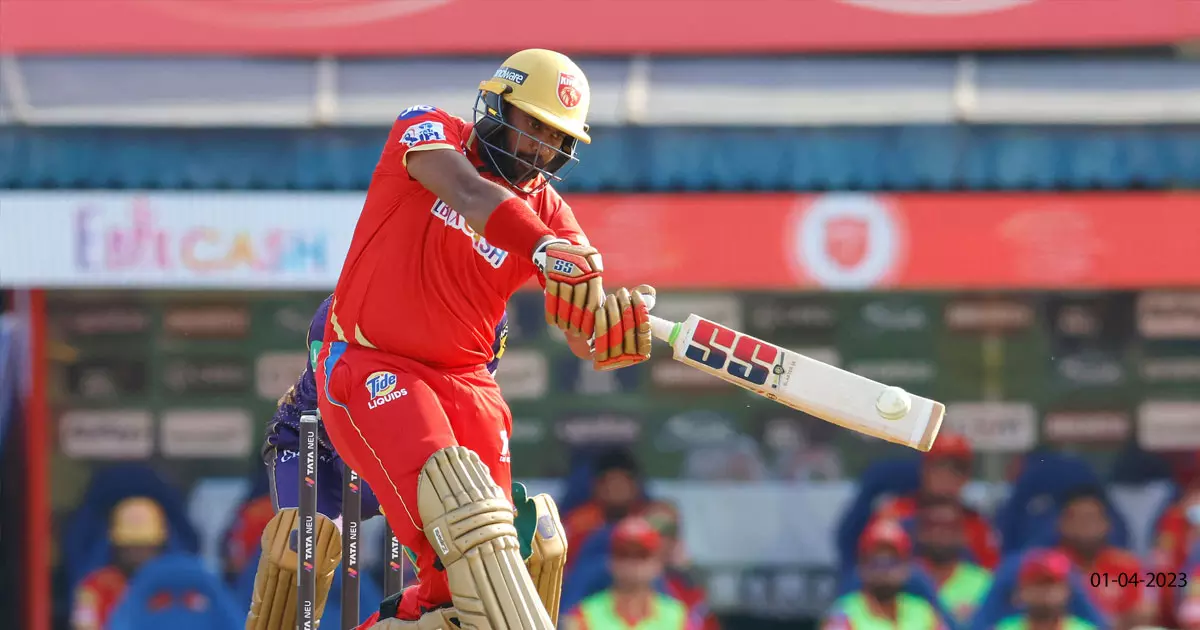Punjab Kings score 191 for five against Kolkata Knight Riders in IPL