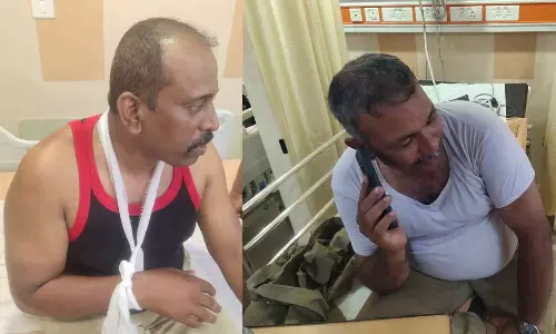 Theft case suspects attacked the police in Kochi