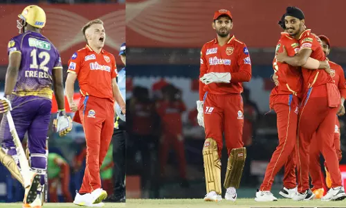 Punjab Kings win the match against Kolkata Knight Riders in IPL.