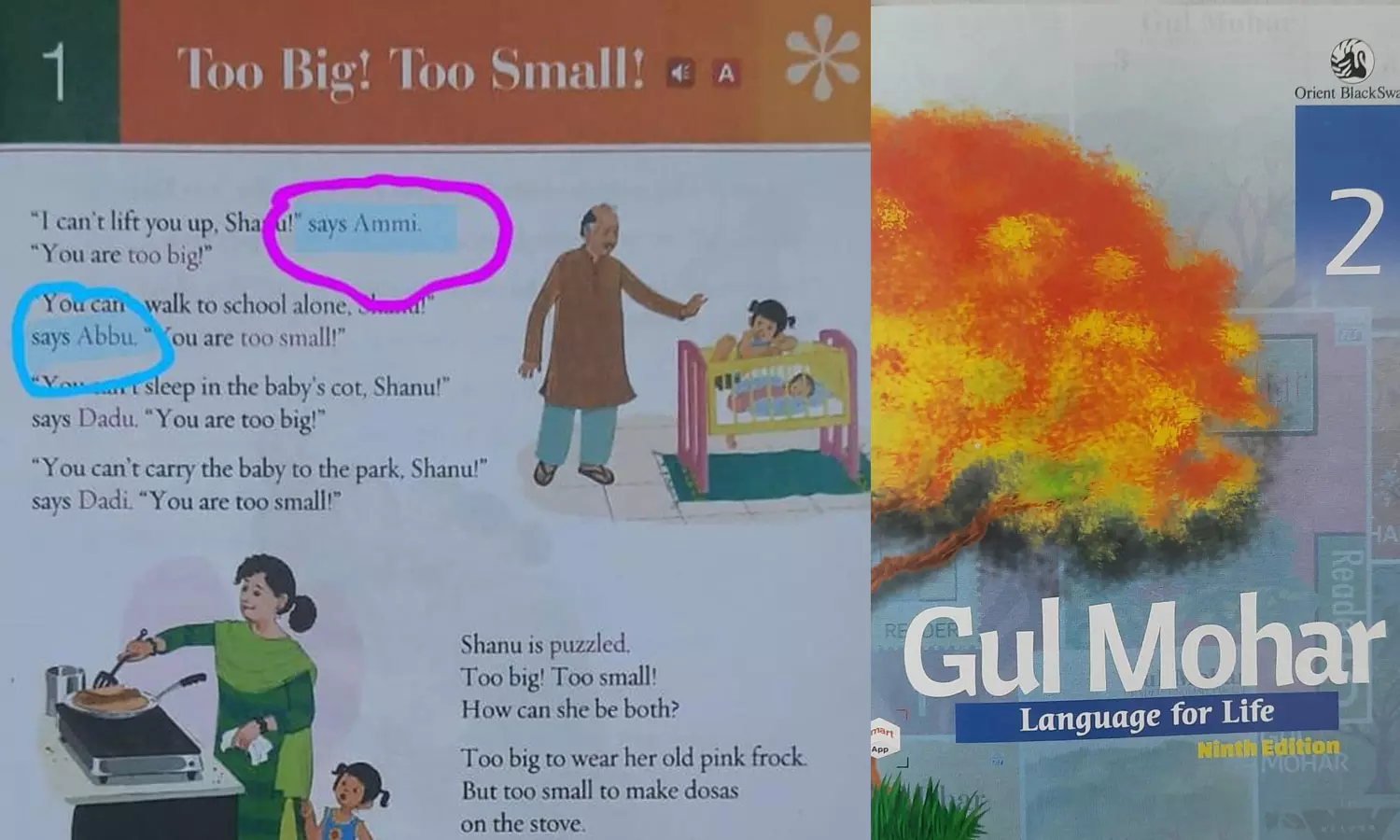 Class 2 child calls parents ‘Ammi’ and ‘Abbu’, father demands ban on English textbook Class 2 child calls parents ‘Ammi’ and ‘Abbu’, father demands ban on English textbook