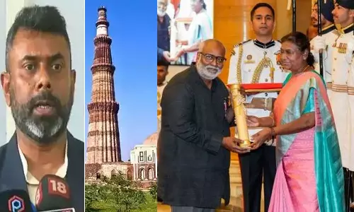 പദ്മ പുരസ്കാര വിതരണം പൂര്ത്തിയായി, താജ്മഹലും കുത്തുബ്മിനാറും പൊളിക്കണമെന്ന് ബി.ജെ.പി എം.എല്.എ; ട്വിറ്ററിനെ സജീവമാക്കിയ വാര്ത്തകള് പദ്മ പുരസ്കാര വിതരണം പൂര്ത്തിയായി, താജ്മഹലും കുത്തുബ്മിനാറും പൊളിക്കണമെന്ന് ബി.ജെ.പി എം.എല്.എ; ട്വിറ്ററിനെ സജീവമാക്കിയ വാര്ത്തകള്