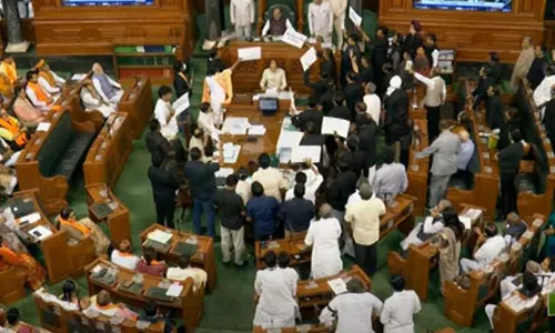 Budget session,Budget session of Parliament | Rajya Sabha adjourned till 1400 hours,പ്രതിപക്ഷ പ്രതിഷേധം:  ലോക്‍സഭ അനിശ്ചിത കാലത്തേക്ക് പിരിഞ്ഞു