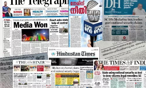 MediaOne Supreme Court verdict: National media gave front page news