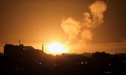 Israeli forces launch air strike on Gaza