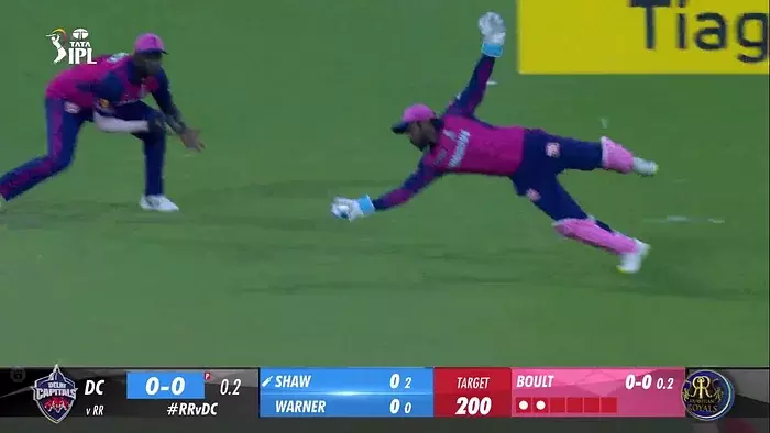 Sanju Samson ,stunning ,catch,IPL 2023,RR VS DC,sanju