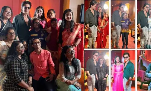 Shah Rukh Khan met acid attack survivors in Kolkata