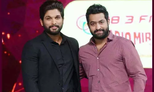 junior ntr birth day wishes to allu arjun