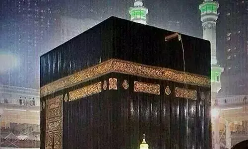 മക്കയിലും മദീനയിലും ഇന്ന് പുലർച്ചെ മഴ ലഭിച്ചു