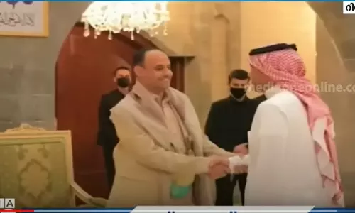 ചർച്ച തുടങ്ങി; സൗദികളും ഹൂതികളും   ആലിംഗനം ചെയ്യുന്ന വീഡിയോ വൈറൽ