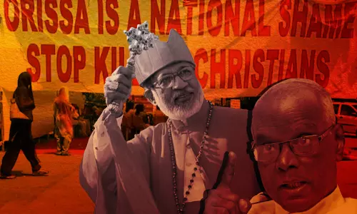 സിറോ മലബാര്‍ സഭ മേജര്‍ ആര്‍ച്ച് ബിഷപ് ജോര്‍ജ് ആലഞ്ചേരി