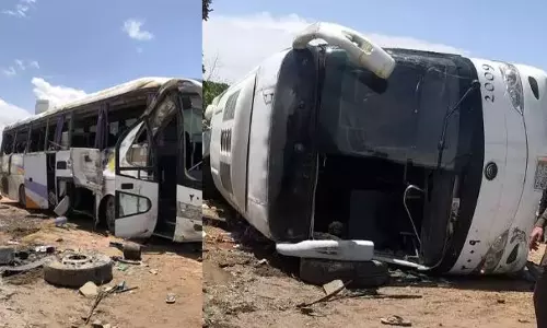 Bus accident Death, Umrah pilgrims , Saudi Arabia