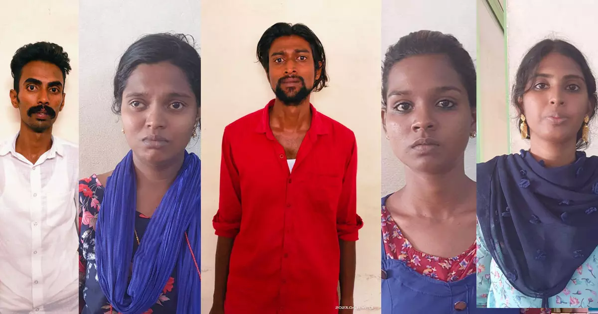 Five people arrested in Ernakulam for extorting money using a nude video of a young man Five people arrested in Ernakulam for extorting money using a nude video of a young man
