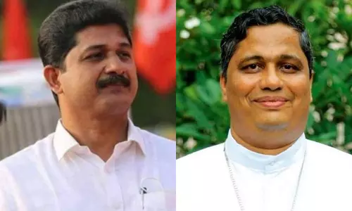 M Swaraj Against Thalassery Arch Bishop Mar Joseph Pamplani Over his Pro Vicharadhara Statement