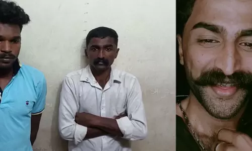 Two people, including an Instagram star, have been arrested for extorting two and a half lakhs from a petrol pump manager , Vineeth Two people, including an Instagram star, have been arrested for extorting two and a half lakhs from a petrol pump manager , Vineeth