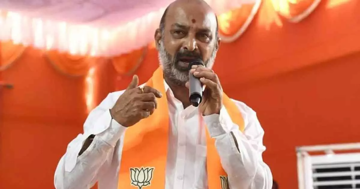 Telangana BJP Chief Bandi Sanjay Kumar against Police Plea To Cancel Bail