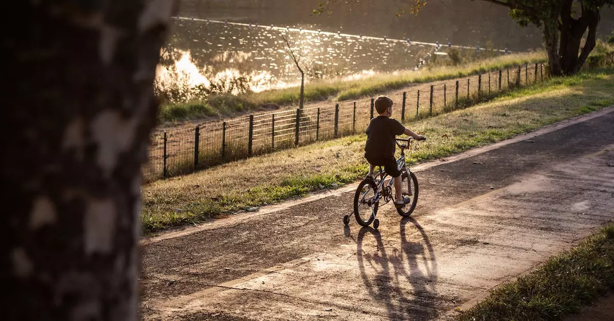 Chinese Boy Cycles Chinese Boy Cycles