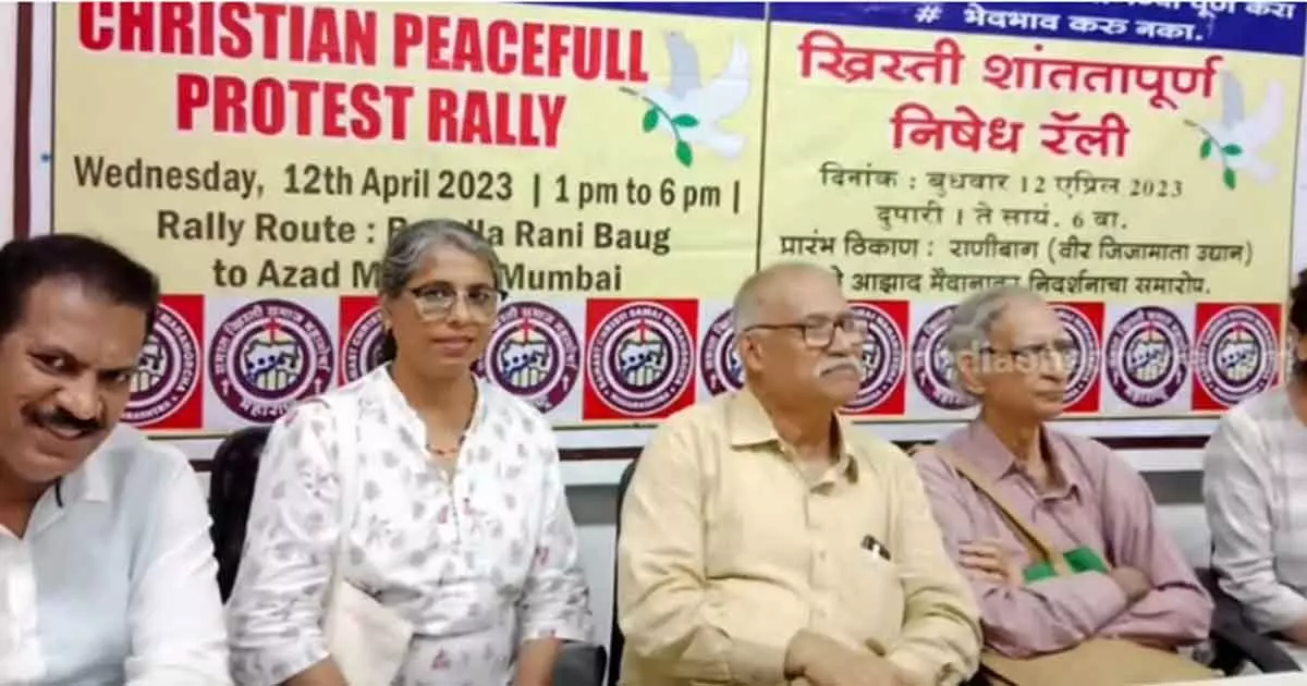 ക്രിസ്ത്യൻ പള്ളികള്‍ക്കെതിരായ ആക്രമണം: സമസ്ത ക്രിസ്ത്യൻ സമാജത്തിന്‍റെ പ്രതിഷേധ മാർച്ചിന് അനുമതിയില്ല