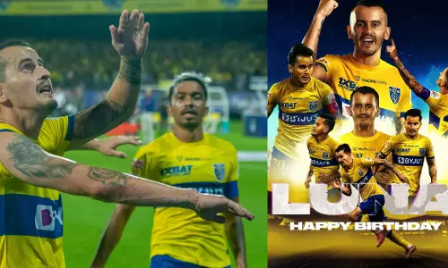Kerala Blasters and fans wish football wizard Adrian Nicholas Luna a very happy birthday.