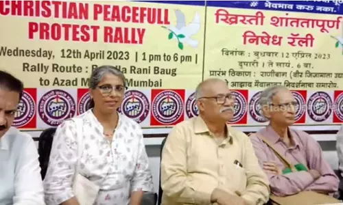 ക്രിസ്ത്യൻ പള്ളികള്‍ക്കെതിരായ ആക്രമണം: സമസ്ത ക്രിസ്ത്യൻ സമാജത്തിന്‍റെ പ്രതിഷേധ മാർച്ചിന് അനുമതിയില്ല