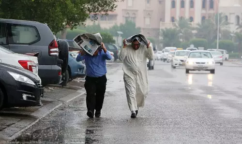 Rain in Kuwait