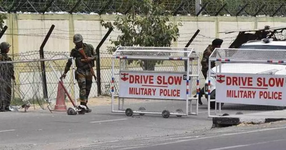 4 soldiers shot dead in Bathinda Military Army base search for assailants 4 soldiers shot dead in Bathinda Military Army base search for assailants