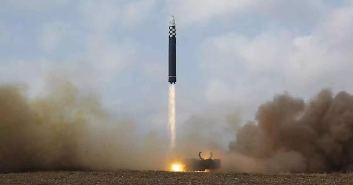 North Korea ballistic missile launch