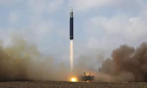 North Korea ballistic missile launch