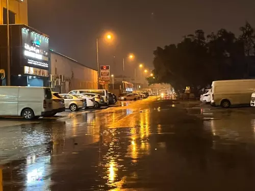 Chance of Thunderstorm and rain in Bahrain