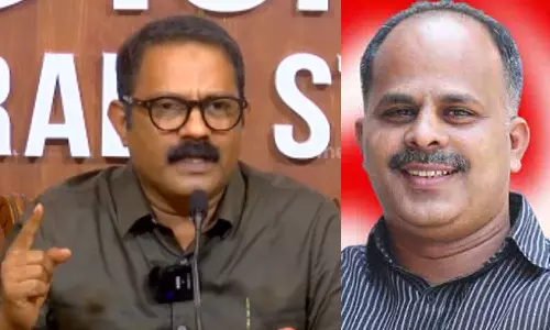 എനിക്കെതിരെ കള്ളം പറഞ്ഞ് ജയിച്ചിട്ട് ഉളുപ്പുണ്ടെങ്കിൽ അയാൾ ഒരു മാപ്പെങ്കിലും പറയണ്ടേ; കെ.വി സുമേഷ് എംഎൽഎയ്‌ക്കെതിരെ കെ.എം ഷാജി