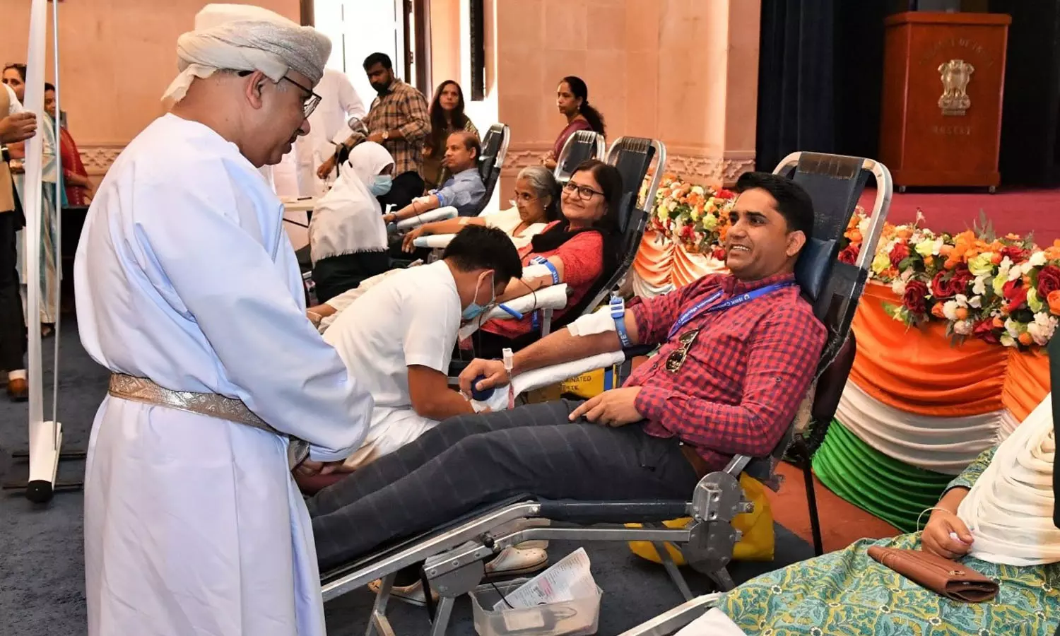ഒമാനിലെ ഇന്ത്യൻ എംബസിയുടെ രക്തദാന ക്യാമ്പയിന് തുടക്കമായി