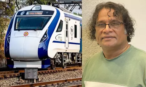 Vande Bharat Express, Hareesh Peradi, BJP, വന്ദേ ഭാരത്, ബിജെപി, ഹരീഷ് പേരടി