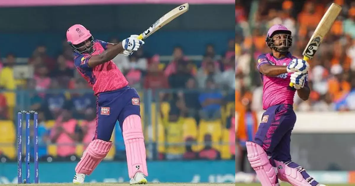 Sanju holds the distinction of being the only Indian player in the top six in the list of players who have hit more than six sixes in an IPL innings.